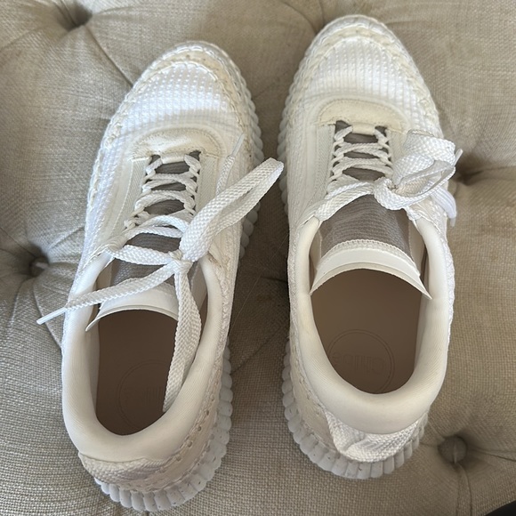 Chloe white and beige nama sneaker - Picture 4 of 7